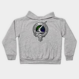 Clan Gunn Crest & Tartan - Latin Kids Hoodie